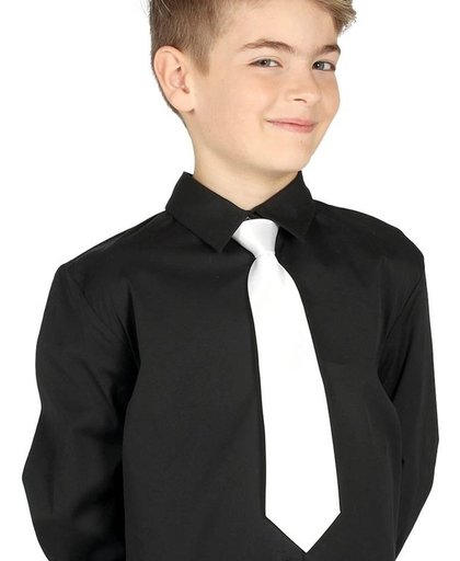 Witte stropdas voor kinderen