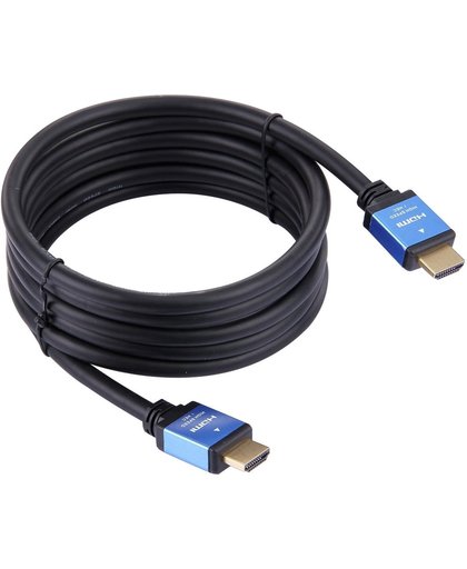 HDMI 2.0 versie Hoge snelheid HDMI 19 Pin mannetje naar HDMI 19 Pin mannetje Connector kabel, Kabel lengte: 3 meter