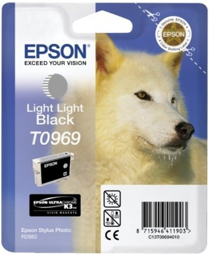 Epson inktpatroon Light Light Black T0969 inktcartridge
