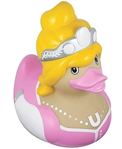 Deluxe Mini Pretty Princess Duck van Bud Duck: Mooiste Design badeend ter Wereld