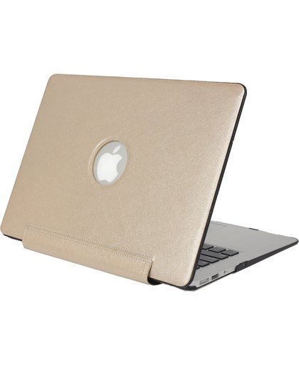 MobiGear Hard Case Silk Texture United Goud voor Apple MacBook Pro 15 inch
