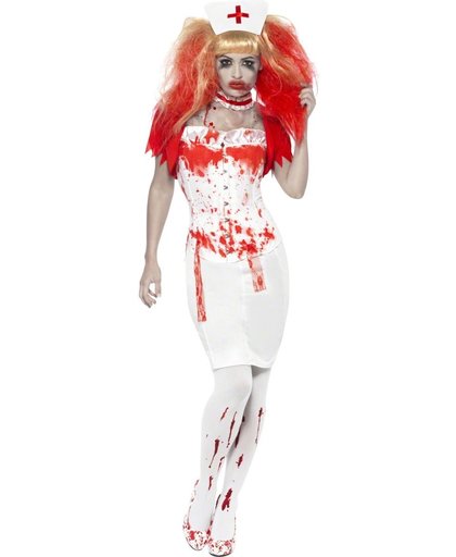 Kostuum van een bloeddorstige verpleegster voor volwassenen Halloween - Verkleedkleding - Large
