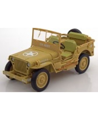 Willy´s Jeep Casablanca 1943 Desert Sand 1-18 Triple 9 Collection