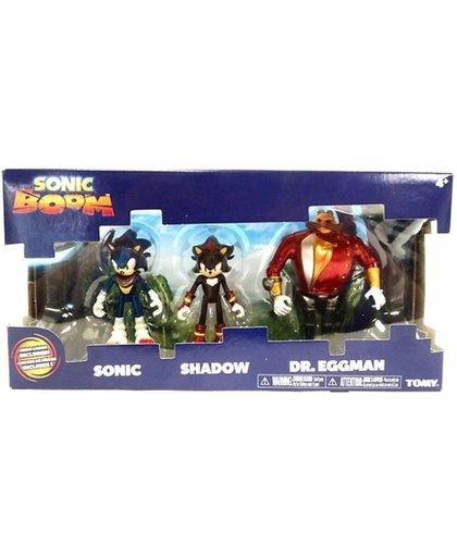 Sonic Boom Action Figure 3-pack (Sonic/Shadow/Dr. Eggman)