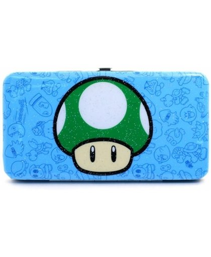 Nintendo Portemonnee 1Up Mushroom (Blue)