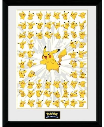 Pokemon Collector Print - Pikachu Moves