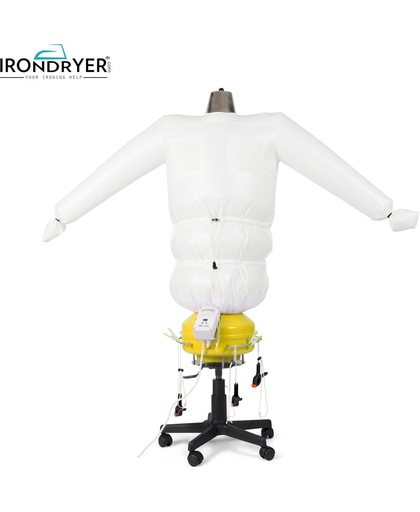 Strijkpop Irondryer - Model HS06- alleen shirts - op verrijdbaar statief - Bügelpuppe un maniquí de planchado StirAsciugatore RepaSSecheur