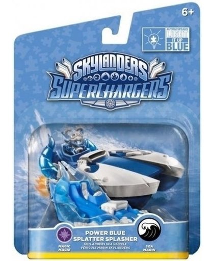 Skylanders Superchargers - Power Blue Splatter Splasher (Voertuig)