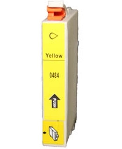 Toners-kopen.nl Epson C13TO4844010 TO484 geel Verpakking : Bulk Pack (zonder karton)  alternatief - compatible inkt cartridge voor Epson T0484 geel