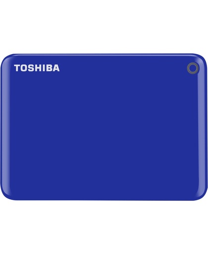 Toshiba Canvio Connect II 1TB externe harde schijf 1000 GB Blauw