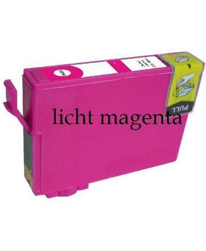 Inktmedia® - Inktcartridge / Alternatief voor de Epson 24XL T2436 inkjet licht magenta