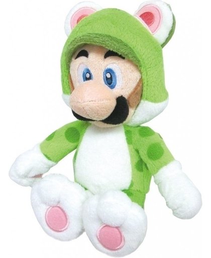 Super Mario Pluche - Cat Luigi (35cm)