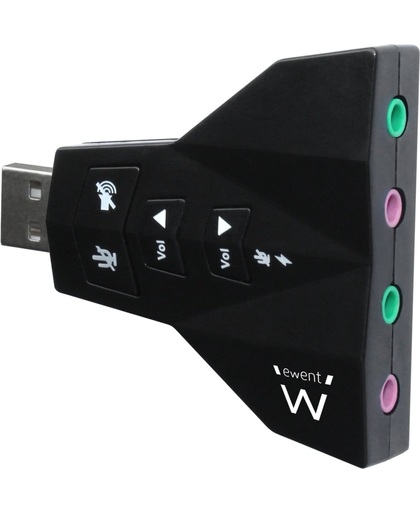 Ewent EW3761 4.0kanalen USB geluidskaart