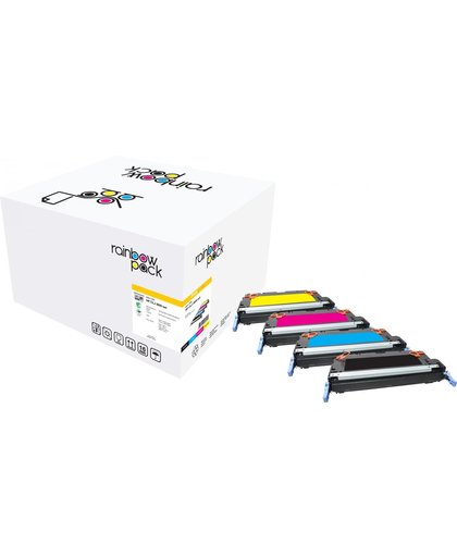 Freecolor 3600-4-FRC tonercartridge Lasertoner Zwart, Cyaan, Magenta, Geel
