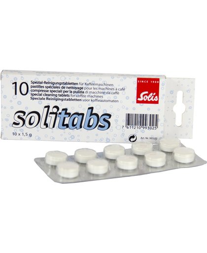 Solis Solitabs - Pistonmachine reiniger - 10 tabletten