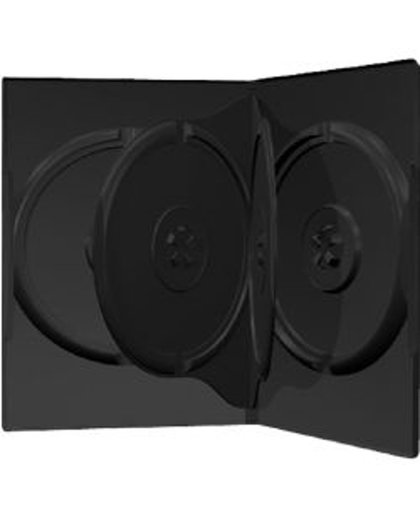 DVD-Videobox 14mm 4dvd zwart 50 stuks