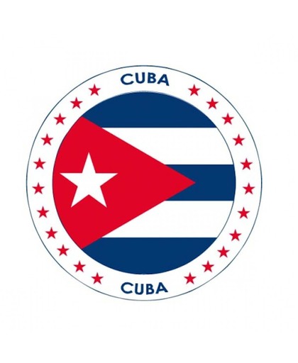 Bierviltjes Cuba thema print