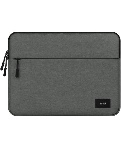 Shop4 - MacBook Pro 13 inch Sleeve - Anki Series Grijs