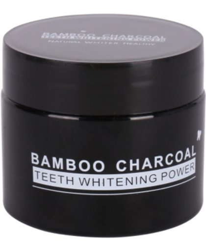 Bamboo Activated Charcoal - Tandenbleker - 100% natuurlijk poeder voor gladde, witte tanden
