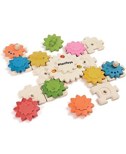 Plan Toys - Gears & Puzzles - Deluxe
