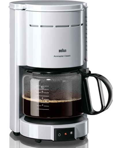 Braun Koffiezetapparaat  Aromaster KF 47 - Wit