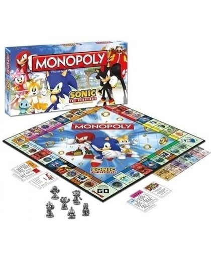 Sonic the Hedgehog Monopoly (schade aan doos)