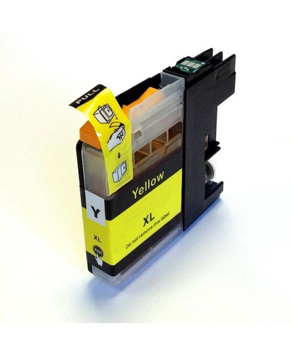 Brother LC-225XLY compatible Printvoordeelshop inktcartridge geel