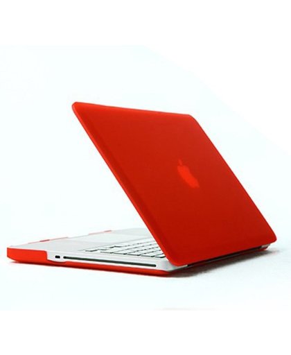 ENKAY Matte PC Protective Shell + Anti-dust Plugs voor MacBook Pro 13.3"  A1278 | Rood