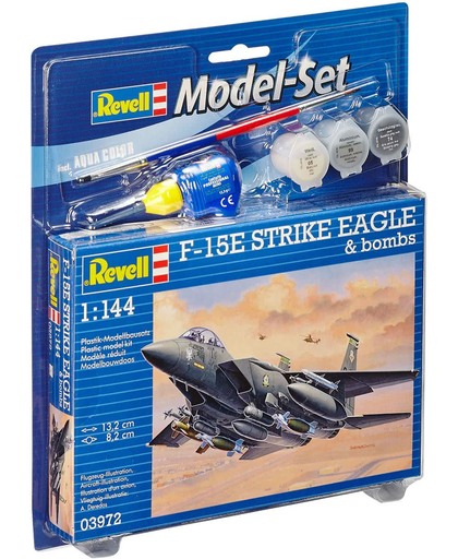 Revell Model Set F-15E STRIKE EAGLE & b