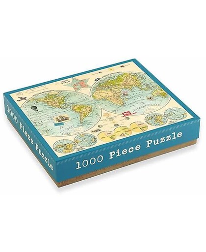 Map of the World 1000 Piece Puzzle