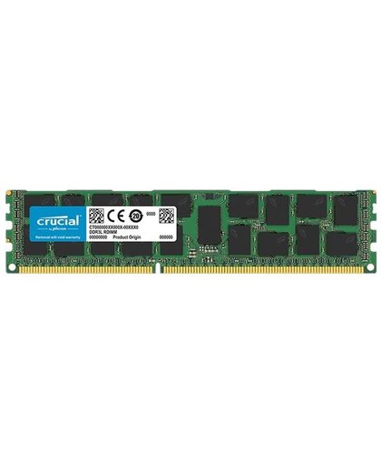 Crucial 16GB DDR3 PC3-12800 16GB DDR3 1600MHz ECC geheugenmodule