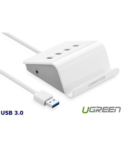 4 Ports USB 3.0 HUB with Power Adapter and Cradle UG036