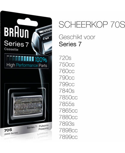 Braun 70S voor Series 7 - Scheerkop
