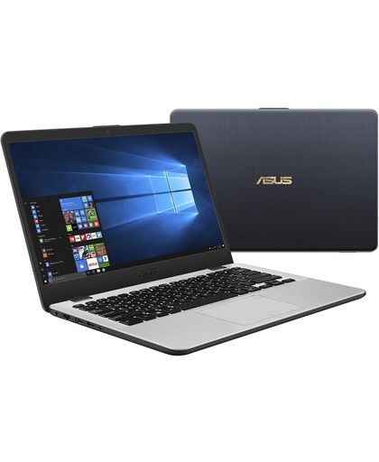 ASUS VivoBook 14 X405UA-BM336T Grijs, Metallic Notebook 35,6 cm (14") 1920 x 1080 Pixels 2,40 GHz Zevende generatie Intel® Core™ i3 i3-7100U