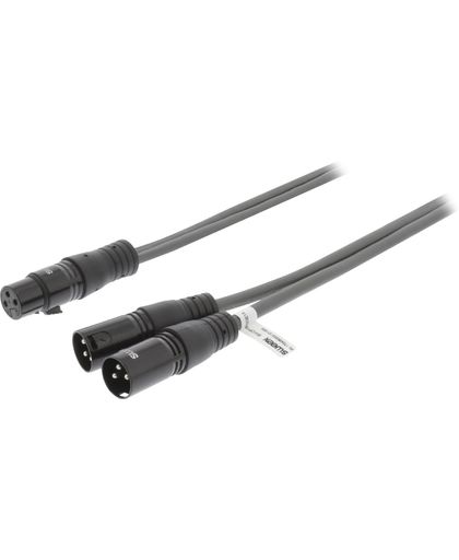 Sweex SWOP15020E15 XLR Stereokabel 2x XLR 3-Pins Male - XLR 3-Pins