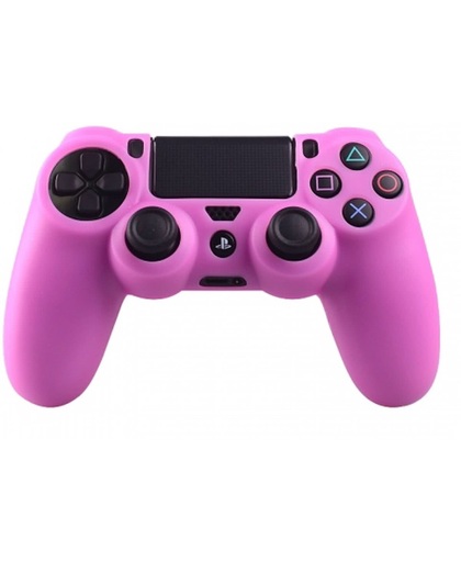 PS4 Controller Silicone Beschermhoes Cover Skin Roze