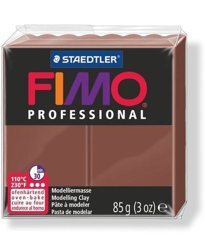 Staedtler FIMO 8004-077 Boetseerklei 85g Chocolade 1stuk(s) materiaal voor pottenbakken en boetseren