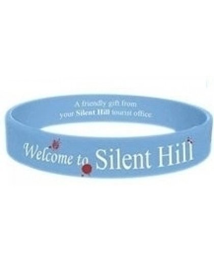 Silent Hill Silicone Wristband Blue
