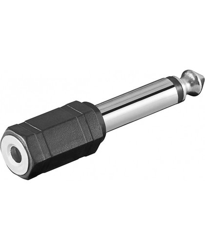 S-Impuls 6,35mm Jack mono (m) - 3,5mm Jack mono (v) adapter
