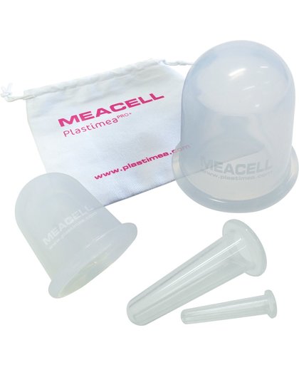 Cupping Set - Anti Cellulitis Cups - Massage Cups - Lichaam MEACELL - Gezichtsbehandeling MEALIFT - 4-delig