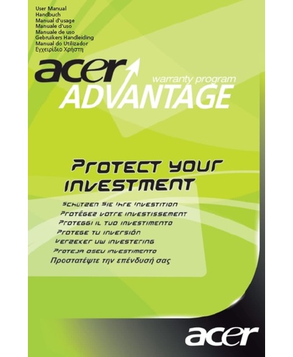 Acer SV.WPCAP.A12 garantie- en supportuitbreiding