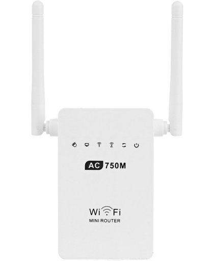 Wireless WiFi Versterker Repeater Range Extender 750Mbps