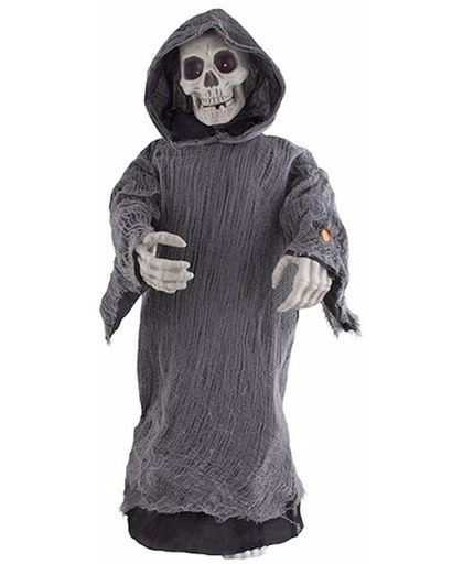 Halloween skelet pop - licht en geluid - 95cm - horror decoratie