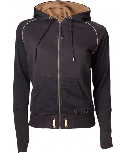 Assassin's Creed Syndicate Black Zipped Hoodie Women