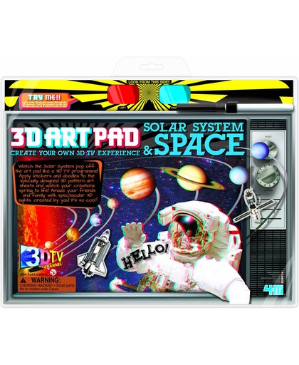 4M Crea 3D Art Pad - Solar System & Space