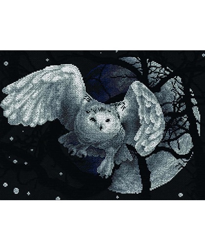 Borduurpakket White Owl - PANNA