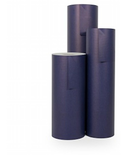 Cadeaupapier Donker Blauw 2 - Rol 70cm - 200m - 70gr | Winkelrol / Toonbankrol / Geschenkpapier / Kadopapier / Inpakpapier