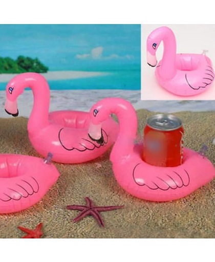 Opblaasbare Flamingo Bekerhouders Set - 2 stuks
