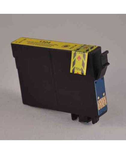 Merkloos – Inktcartridge / Alternatief voor de Epson T1304 / Geel
