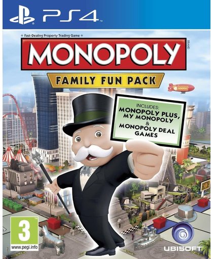Monopoly, Family Fun Pack  PS4